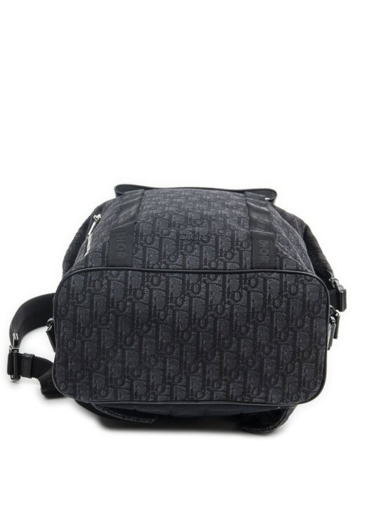 Dior Safari Backpack Black Oblique Peacock Canvas main image 6